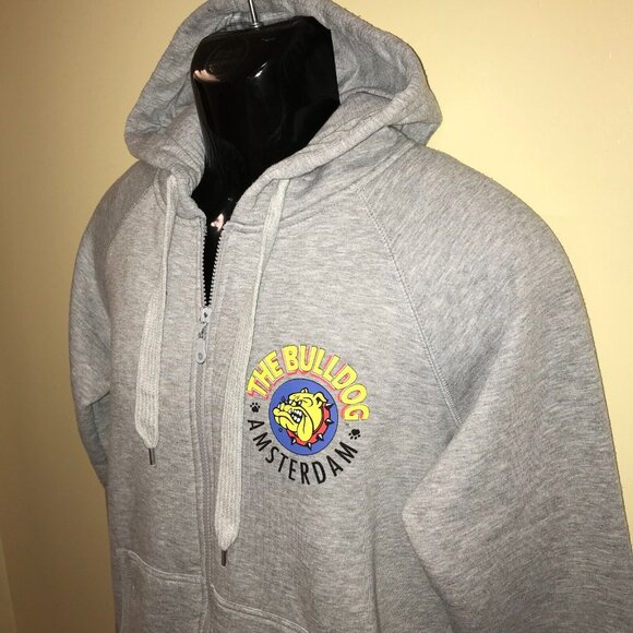 The Bulldog Amsterdam Full Zip Unisex Hoodie-Men's or Women's -Size M - Picture 12 of 13